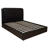 Black Queen Platform Furniture Bed