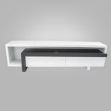 TV Stands and Entertainment Centers with LED Light 79 inch