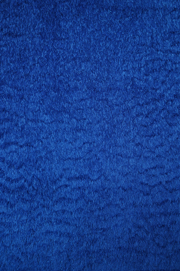 Modern Blue Ribbon Shag Area Rug