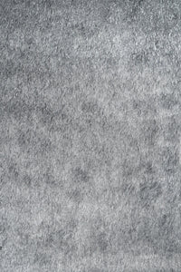 Modern Gray Ribbon Shag Area Rug