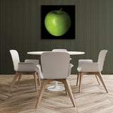 Tempered Glass Art - Green Apple Wall Art Decor