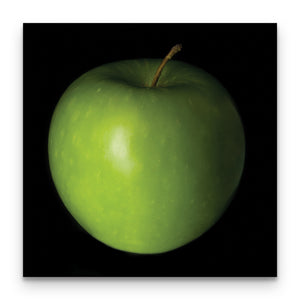 Tempered Glass Art - Green Apple Wall Art Decor