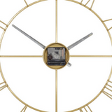 Copy of Gold Metal Glam Abstract Wall Clock - 24" x 2" x 24"