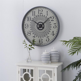 Copy of Grey Metal Farmhouse Wall Clock - 28" x 3" x 28"