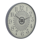 Copy of Grey Metal Farmhouse Wall Clock - 28" x 3" x 28"