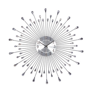 Copy of Silver Metal Modern Wall Clock - 23