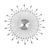 Copy of Silver Metal Modern Wall Clock - 23" x 2" x 23"