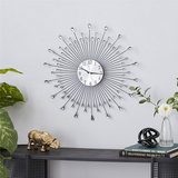 Copy of Silver Metal Modern Wall Clock - 23" x 2" x 23"