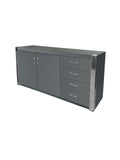 Grey High Gloss Contemporary Buffet