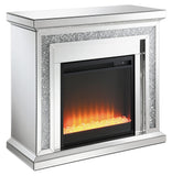 Rectangular Freestanding Fireplace Mirror