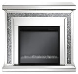 Rectangular Freestanding Fireplace Mirror