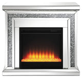 Rectangular Freestanding Fireplace Mirror