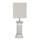 Silver Glass Glam Table Lamp 30 x 13 x 13 - 13 X 30