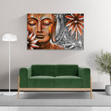 Tempered Glass Art - Spiritual Lord Buddha Wall Art Decor