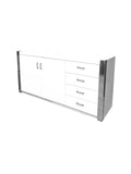 White High Gloss Contemporary Buffet